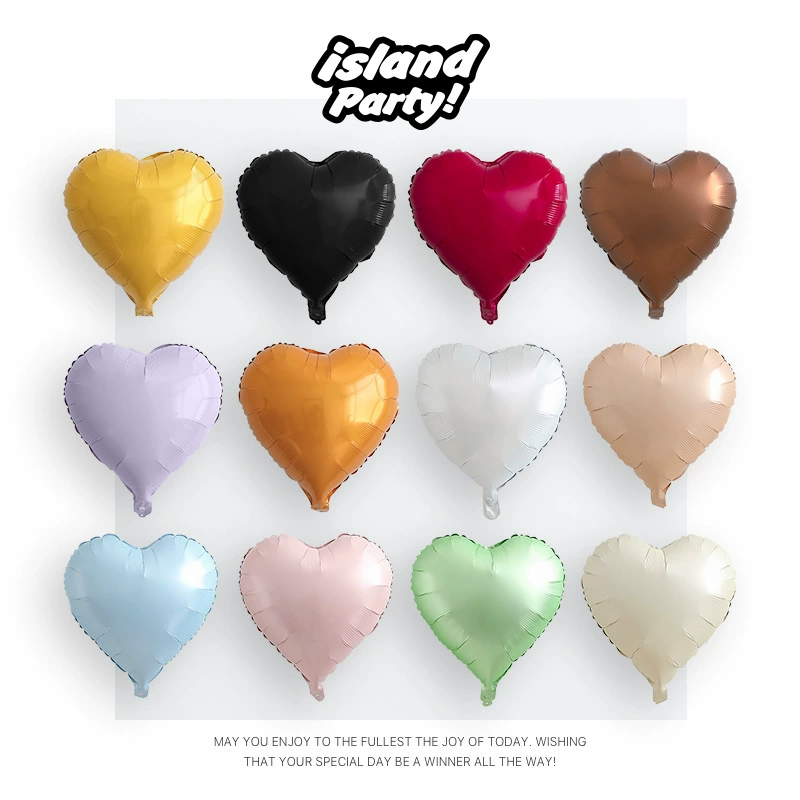 18inch воздушный шар из алюминиевой пленки с пятиконечной звездой Love Party Монохромный воздушный шар из алюминиевой пленки Свадебное украшение Воздушный шар из алюминиевой пленки