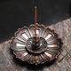 Creative lotus incense incense burner incense burner alloy portable incense burner incense burner incense plate gourd incense wholesale