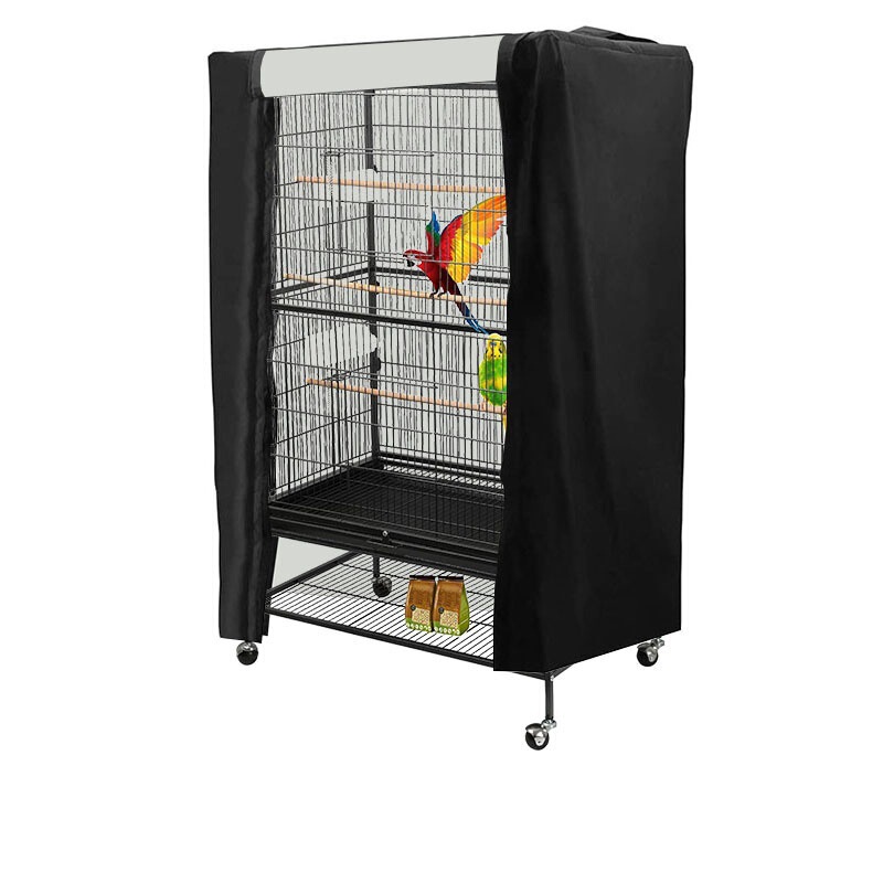 Bird Cage Hood 210D Waterproof Oxford Cloth Dustproof and Sunscreen Starling Parrot Cage Cover Light Protection Cover