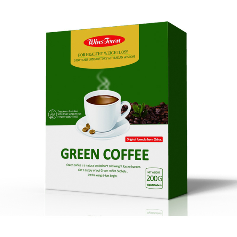 Wan Songtang Export African Green Coffee in stock Slimming green Coffee Plus V Discount