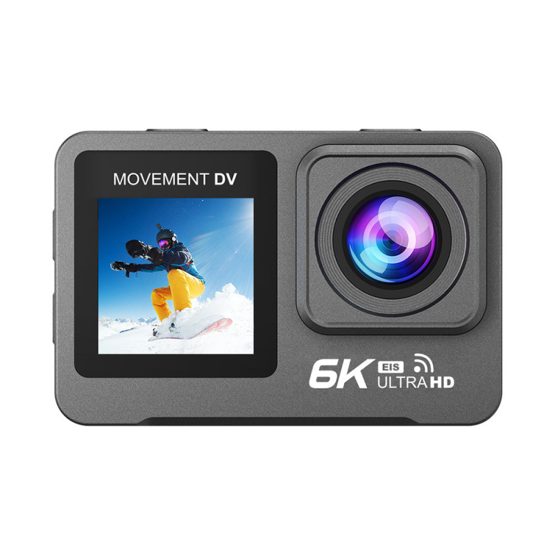 C3Sグレードアップ6Kナイトビジョンカメラレコーダー防水スポーツカメラhdデュアルタッチダイビングEIS手ぶれ補正|undefined
