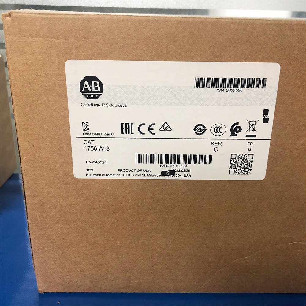 1756-A13基架罗克韦尔Allen-BradleyAB全新现货1756A13