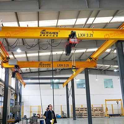 定制kbk轨道刚性悬挂起重机组合式轨道小型悬挂起重机KBK悬挂行吊