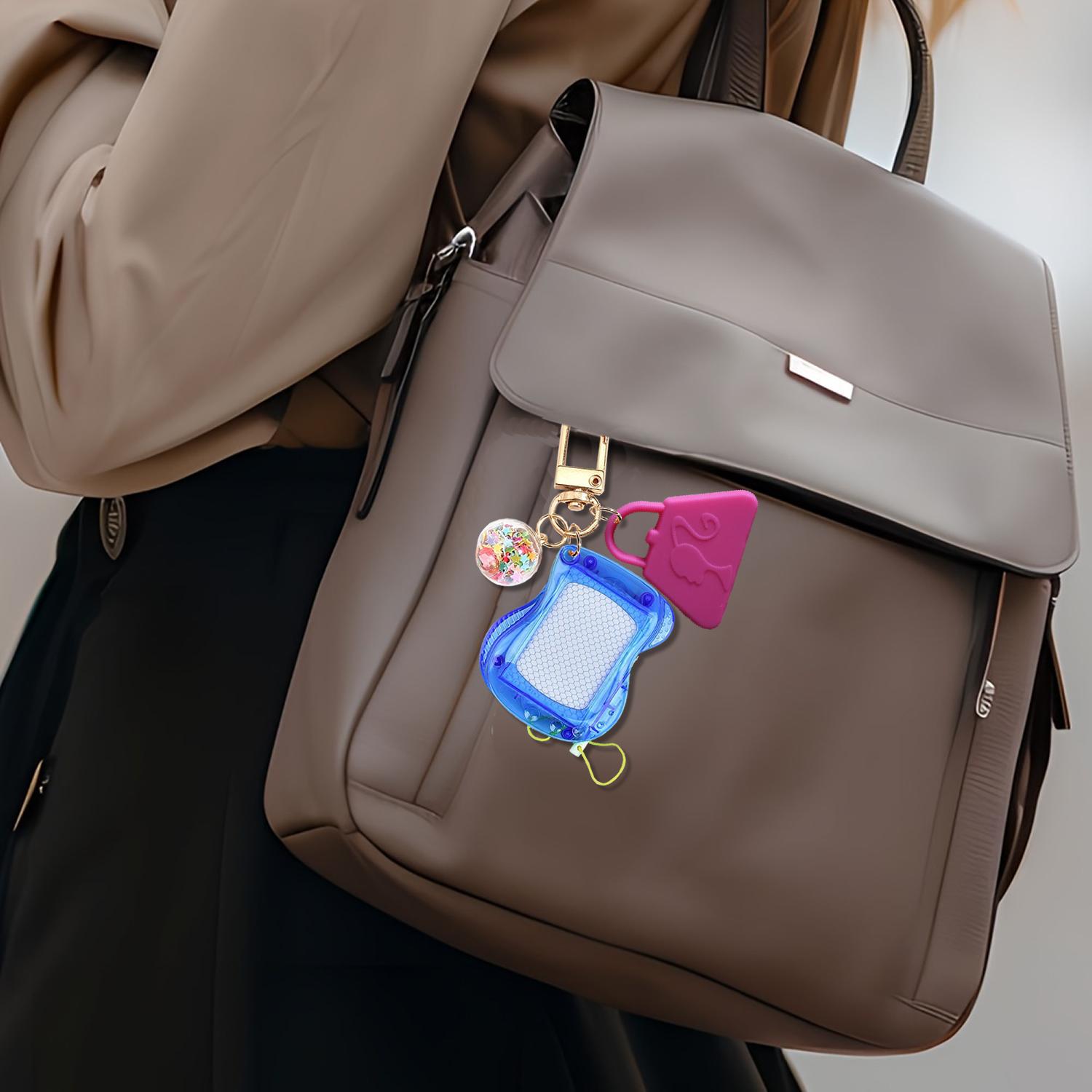 Keychain transfronterizo tablero de escritura magnético Xiyin creativo accesorios de dibujos animados tablero de dibujo tablero de escritura infantil puzzle infantil