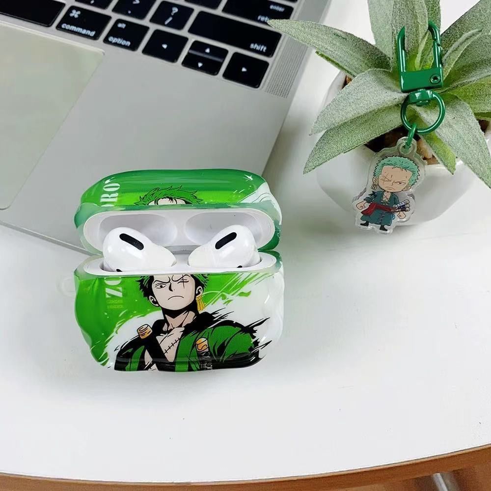 Serie One Piece para AirPodPro3 generación 2 Apple Bluetooth estuche AirPods4 generación estuche de auriculares image 5