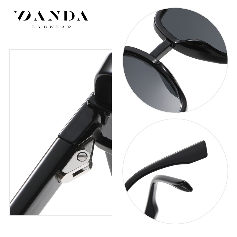 Gafas de sol polarizadas de las nuevas mujeres TR7553 moda gran marco conducción gafas de sol a prueba de sol