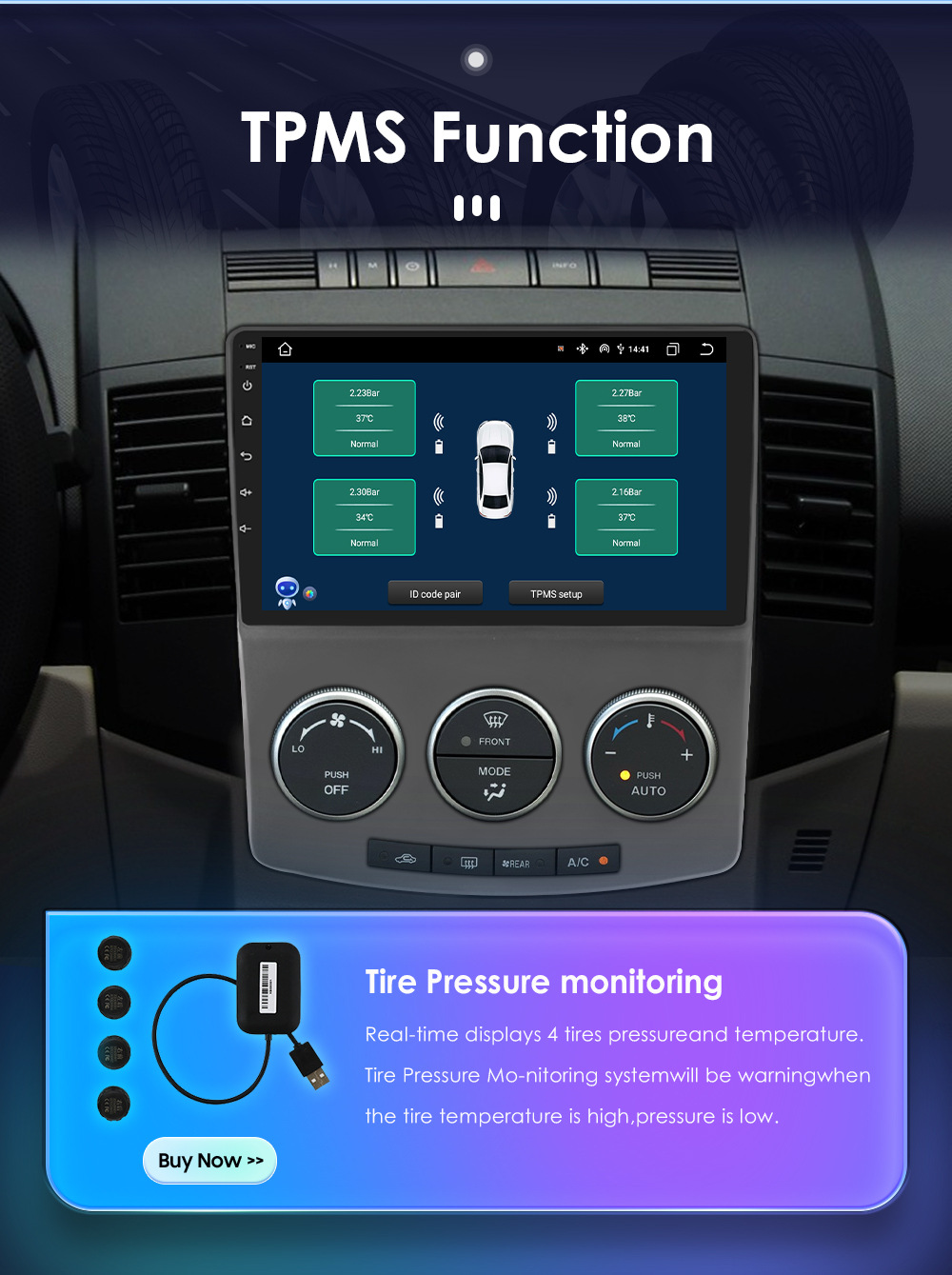 9-inch suitable for Mazda 5 Android central control screen 05-10 intelligent car navigation reversing image all-in-one machine