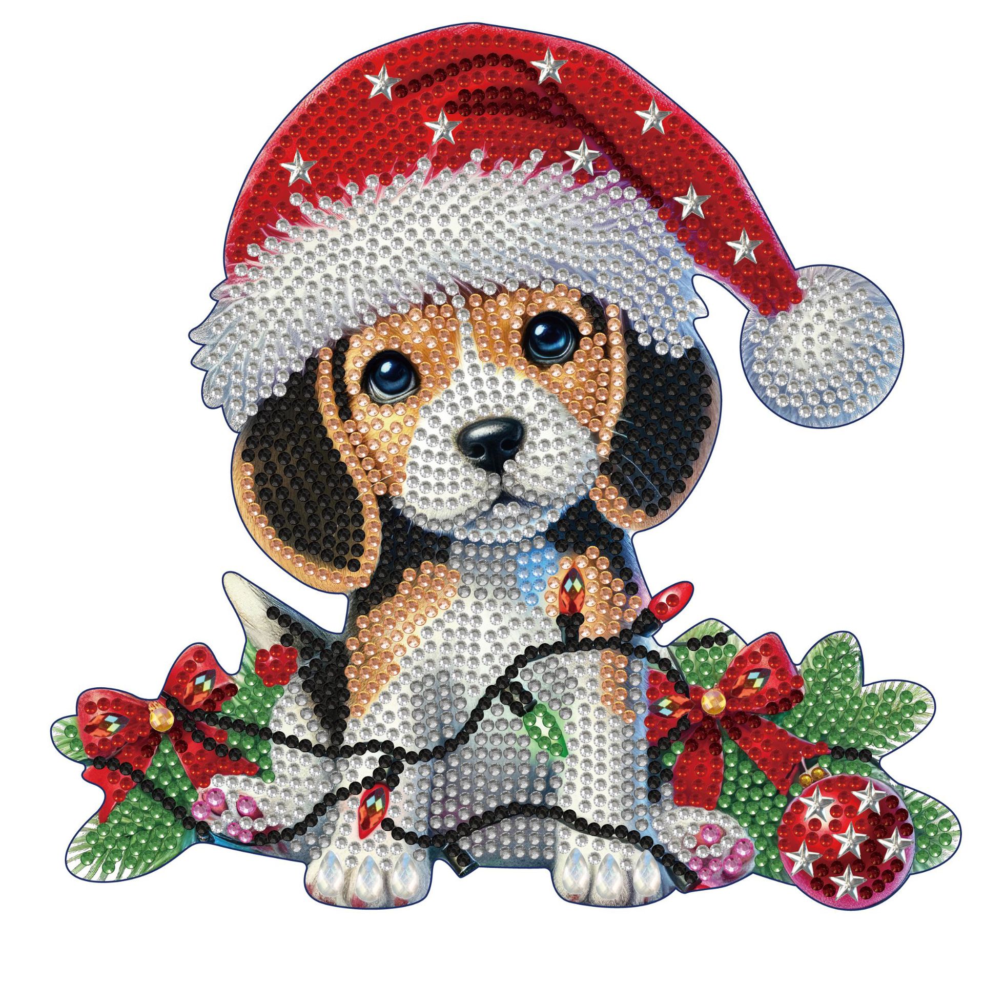 Pintura de diamantes 5D transfronteriza hecha a mano DIY, adorno de juguete de cartón tridimensional, dinosaurio de dibujos animados, pintura de diamantes para niños.