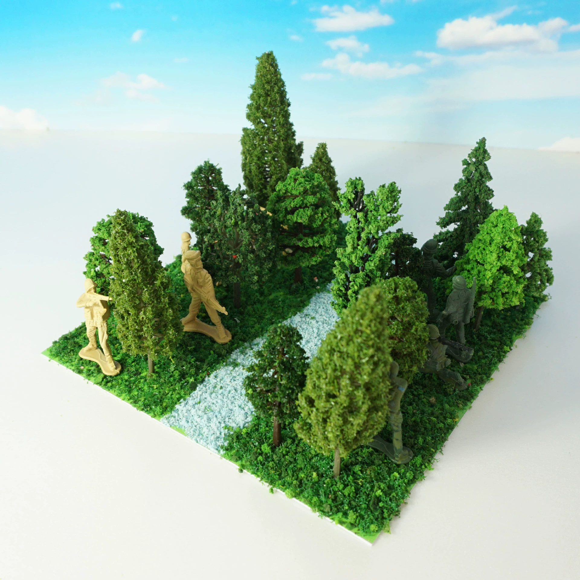 Креативная ручная работа DIY модель песочный стол строительные материалы CS поле базовая модель сцена производственный Материал Пакет