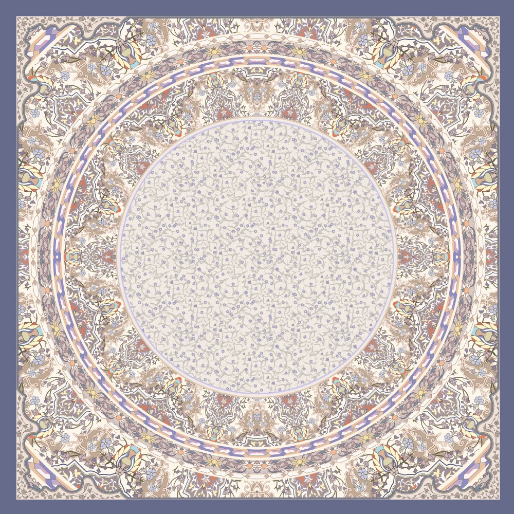FANXIN 110*110 Шарф-хиджаб: цифровой принт Barli, Малайзия Hui Bao Tu Turtle Sunscar, 44 цветов