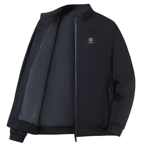 Outerwear Men Spring and Autumn Casual Baseball Jacket Spring Top Trend Brand Workwear Mature Jacket Men