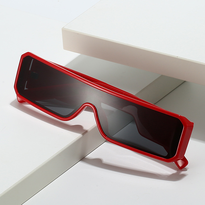 60g Weight Full Frame Glasses Structure Sunglasses Classification PC, UV400 Protection Lens Material Square Glasses Style Travel, Daily Occasion Solid Color Pattern All Seasons Season Unisex Gender Hip-Hop Style Grey, Pink Color Hip-Hop Solid Color PC UV400 Protection Square Full Frame Women's Sunglasses 1