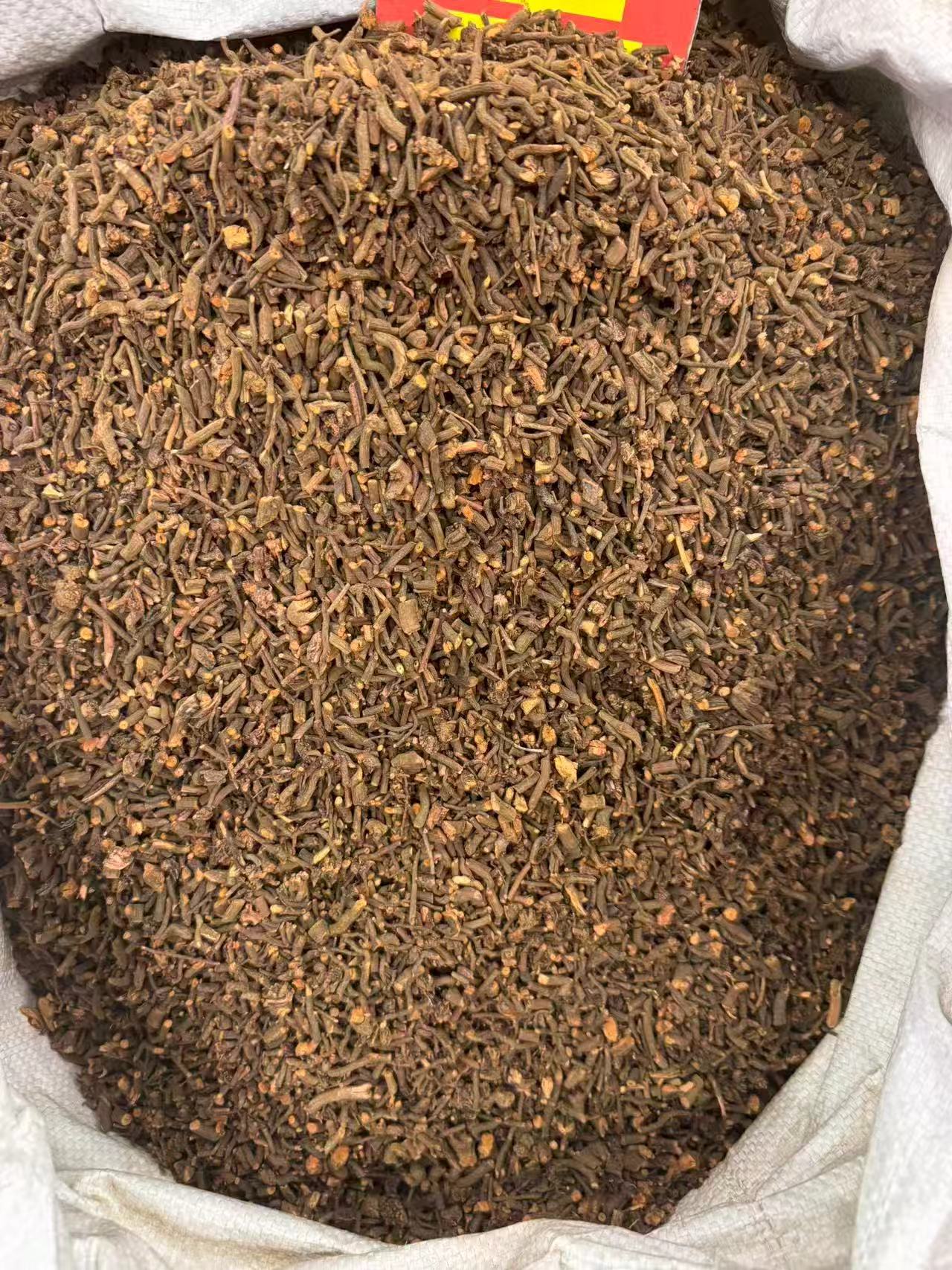 Dried Madder Root Qian Cao 茜草根 Rubia cordifolia Raw Herb for Decoction 1000g Bag quality and texture