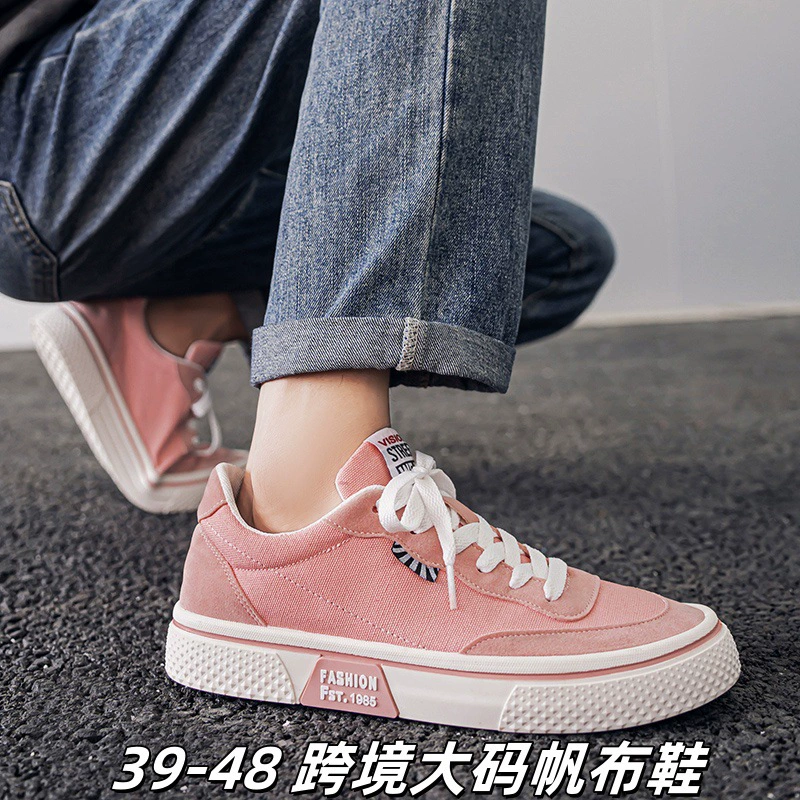 Трансграничная парусиновая обувь большого размера, внешняя торговля, мужская обувь, лето 2025, новая повседневная мужская обувь, мужская универсальная модная обувь, оптовая продажа