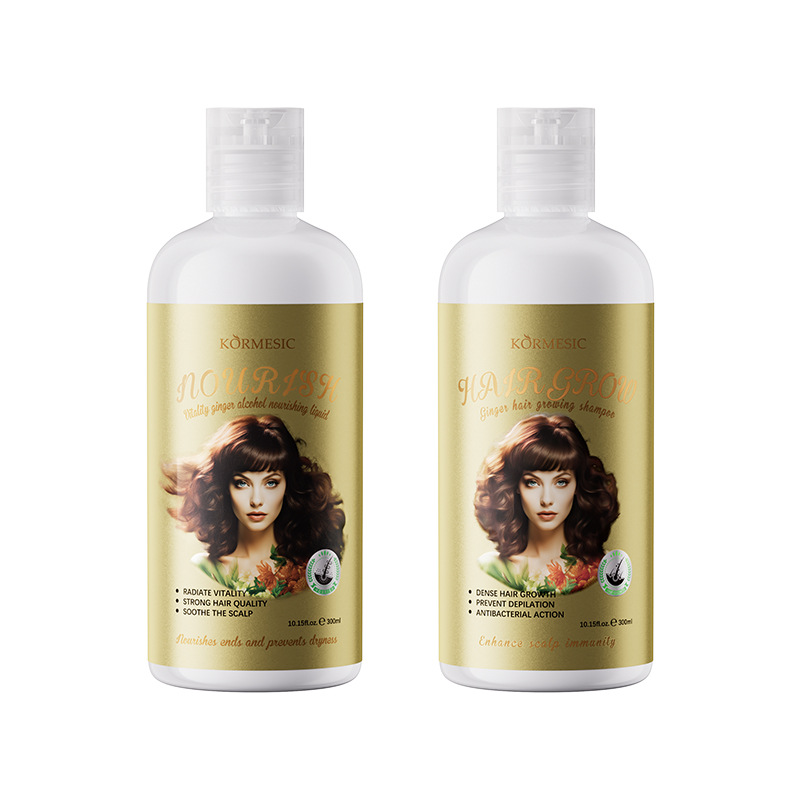 KORMESIC Shampooing rafraîchissant au gingembre nettoyant et contrôle de l'huile 300 ml_voghion.com