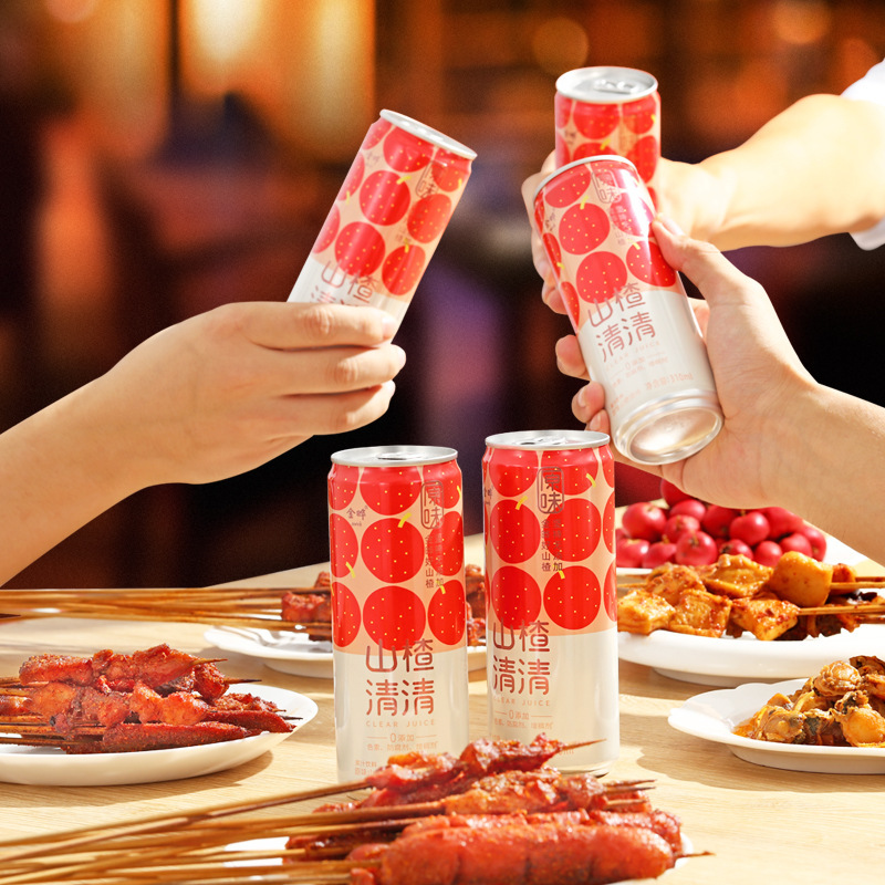 Jinye サンザシ クリアサンザシジュース フルーツジュース 飲料成分 シンプルエージング オリジナルドリンク 310ml|undefined