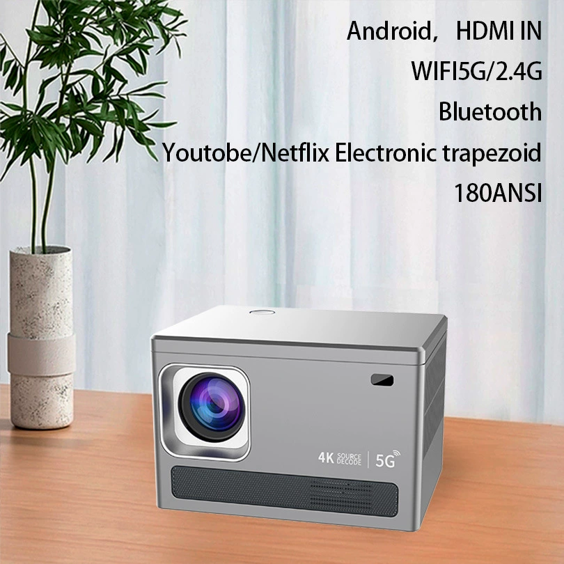 Портативный мобильный умный проектор x8, широкий экран