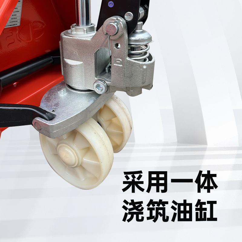 Camión de transporte hidráulico de 2 toneladas y 3 toneladas de camión de pallet de mano pequeño camión de transporte hidráulico remolque de carretilla elevadora