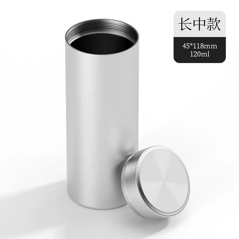Металлический переносной чайник для путешествий, маленькая коробка