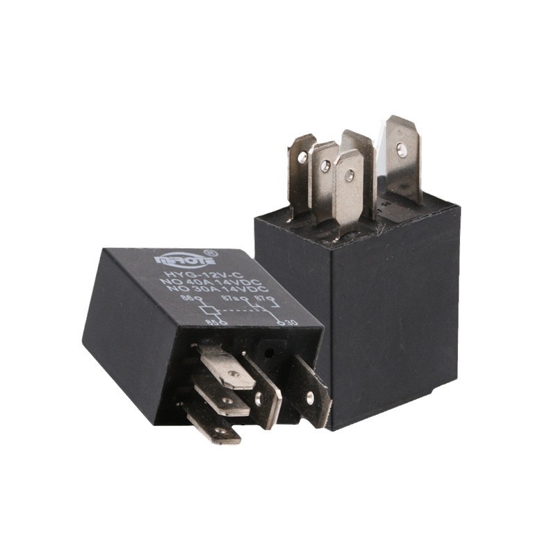 24V继电器紫罗兰30A继电器90987-02012紫罗兰四脚40A12V