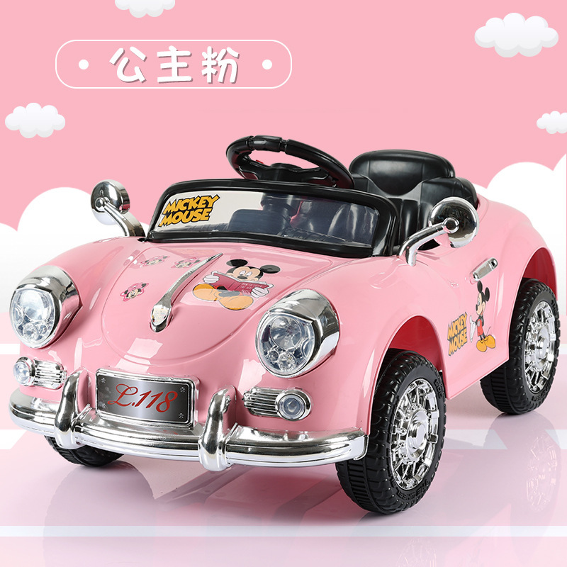 Cuatro ruedas de automóvil eléctrico para niños se pueden sentar 1 - 6 personas con control remoto coche de juguetes recargables para hombres y mujeres coche de baterías para bebés