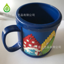 定制马克杯卡通创意 PVC软胶动漫儿童水杯马克杯 促销礼品马克杯d