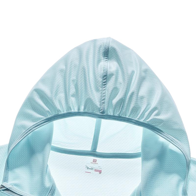 Upf50 + Ice Silk ropa de protección solar de verano para hombres y mujeres al aire libre ligero protección UV ropa de protección solar abrigo de piel rompevientos