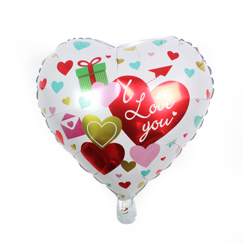 Día De San Valentín Letra Forma De Corazón Película De Aluminio Fiesta Globos 1 Pieza display picture 3