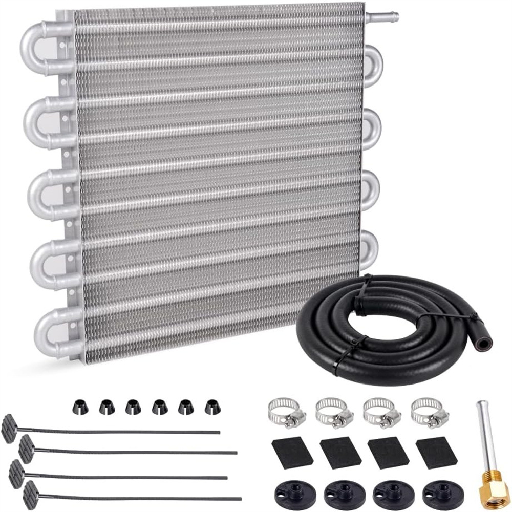 Cross-border special for automobile modification parts air conditioning exhaust tube condenser condenser tube universal oil cooler heat dissipation