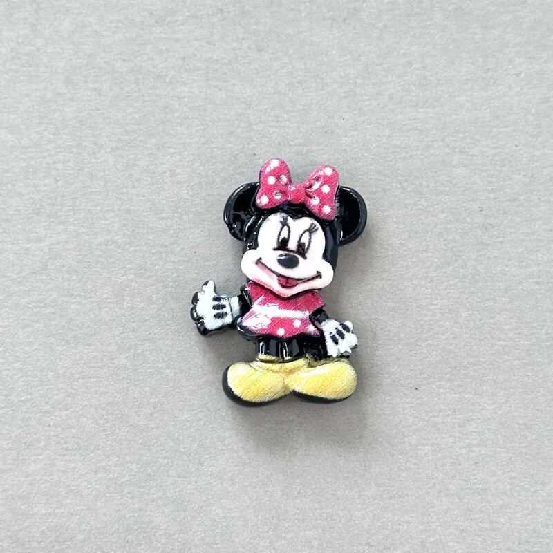 漫画光沢のある花束ミッキーシリーズ diy 樹脂アクセサリー頭飾りヘアピン携帯電話ケース電気自動車ジュエリーパッチ|undefined