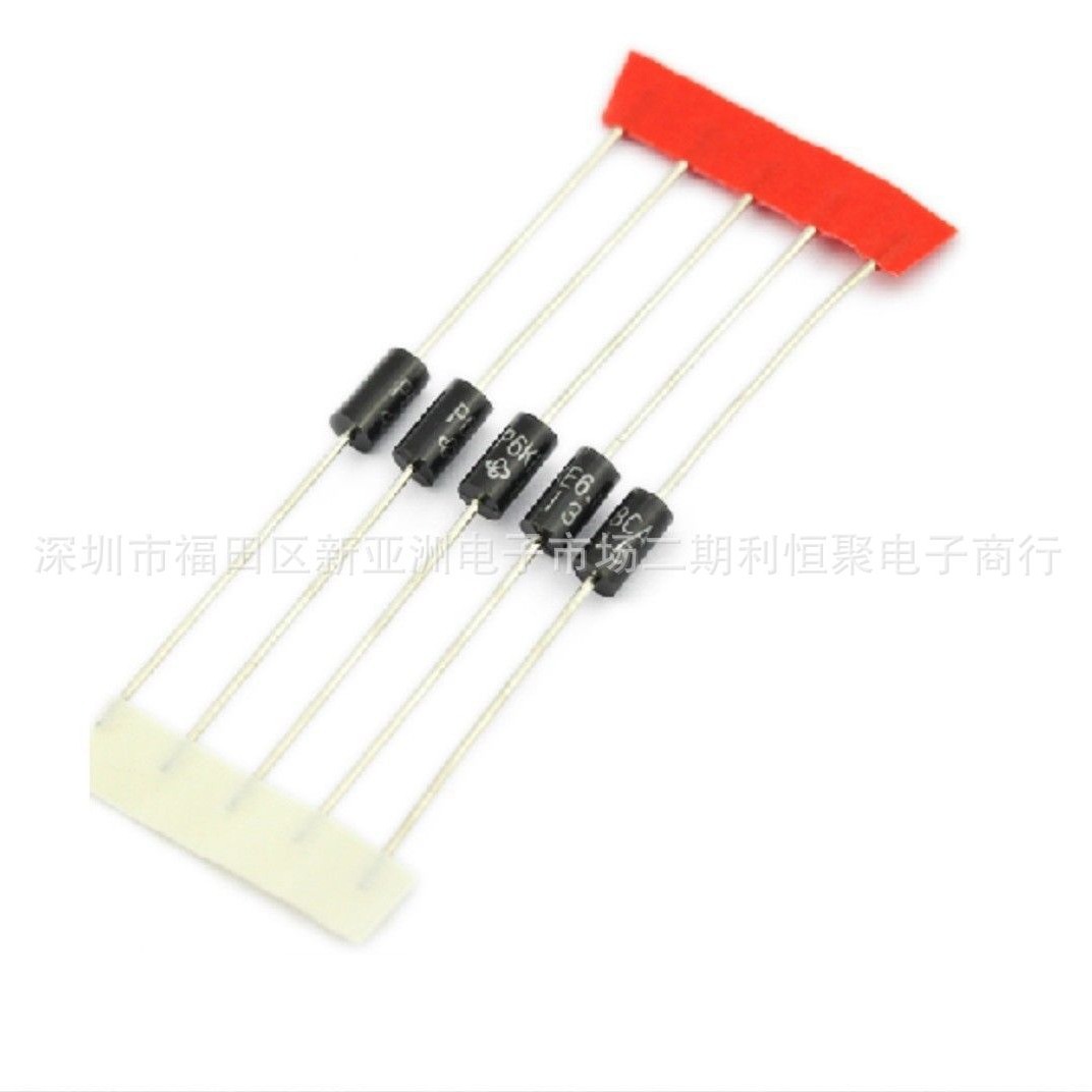 P6KE6.8CA  双向瞬态TVS二极管全新现货TVS二极管（瞬变抑制）