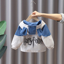 儿童衣服婴儿20250新款童装冲锋衣洋气潮年风衣外套宝宝秋冬男棉