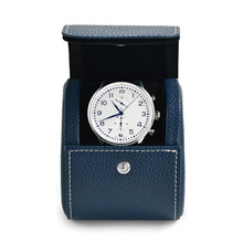 按扣腕表包装盒定制logo荔枝纹高品质皮革旅行手表保护套存储盒