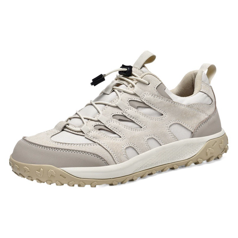 Спортивная обувь для походов на открытом воздухе для женщин, весна-осень 2025, новые повседневные легкие туристические туфли без шнурков, нескользящие горные ботинки для мужчин