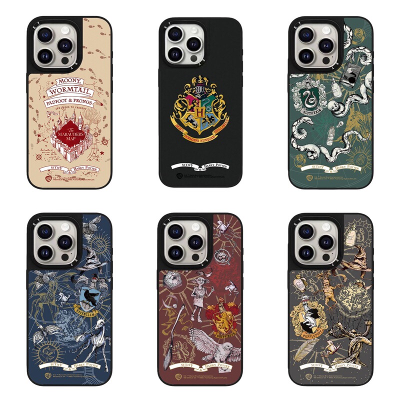 Co-branded Harry Potter badge magnetic phone case suitable for Apple iPhone 16 Pro/17 Pro Max/15 Plus Co-branded Harry Potter badge magnetic phone case suitable for Apple iPhone 16 Pro/17 Pro Max/15 Plus