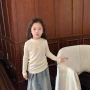 多色女童字母新款打底衫