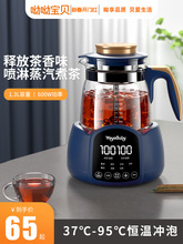 煮茶器电茶炉煮茶壶家用蒸茶器小型办公室泡茶饮机养生烧水壶一体