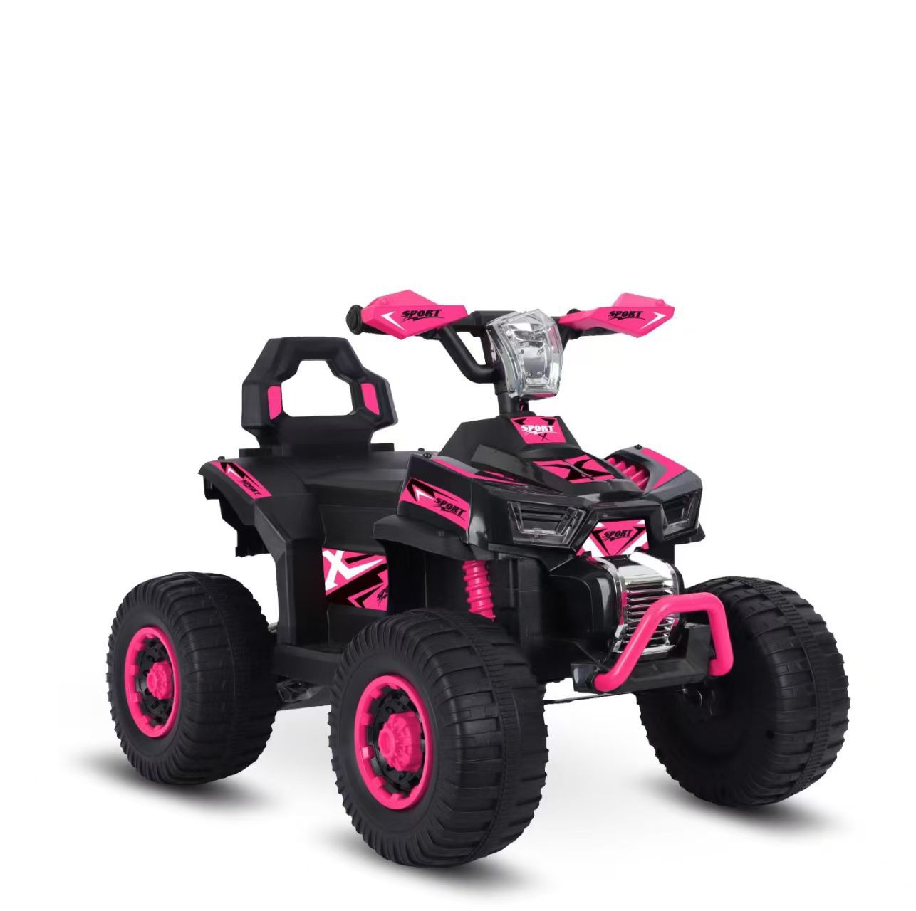 Nuevo coche de playa eléctrico para niños de 2 - 6 años de edad, coche eléctrico de cuatro ruedas, música, iluminación, bicicleta eléctrica transfronteriza