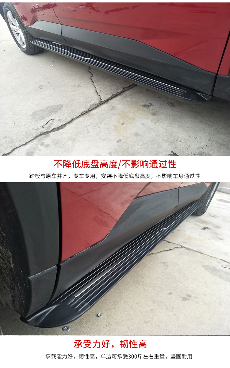 Suitable for 2009-2019 Highlander footrest welcome modification