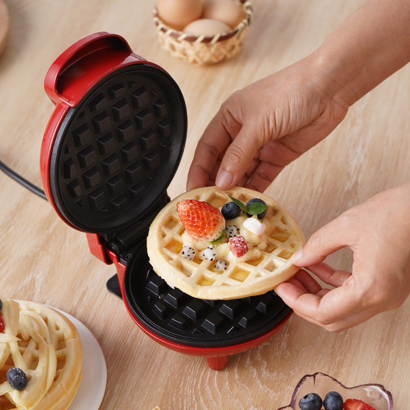 ミニワッフル機maker waffle家庭用子供朝食機携帯型電気パイ|undefined