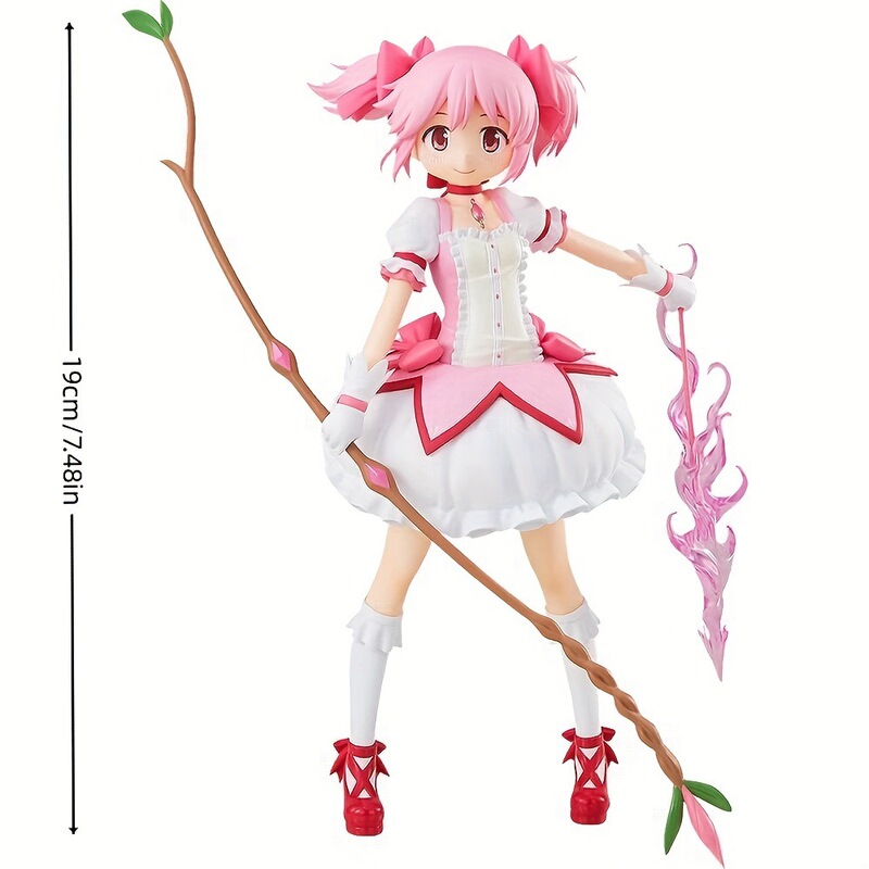 二次元世嘉魔法美少女小圆周边魔女廘目圆香丘比美女景品动漫手办|undefined