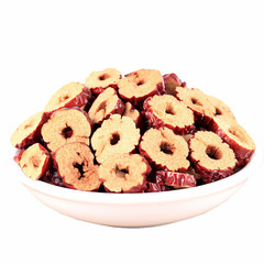 Xinjiang Specialty Jujube Rings, Seedless Dried Jujubes for Tea, Grinding into Powder, Herbal Tea Ingredients, Leisure Snacks, Jujube Slices