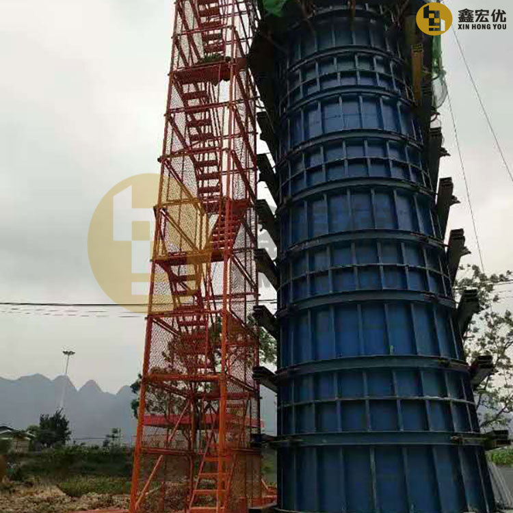 鑫宏优香蕉式盖梁带网爬梯厂家直供现货现发资质正规齐全质量可靠