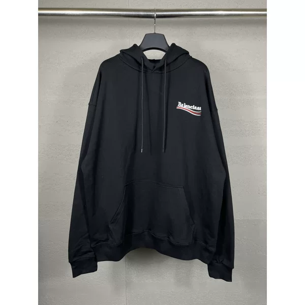 Correct Version High-Quality 25Ss Classic Style Coca-Cola Front and Back Embroidered Loose-Fitting Hooded Sweatshirt Unisex