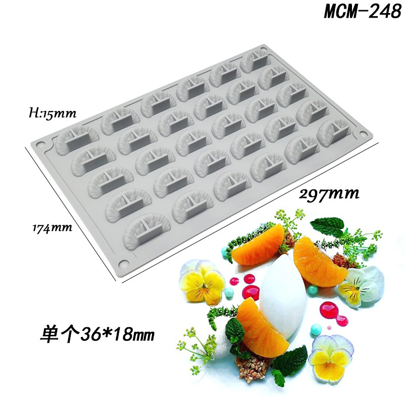 En stock simulación Castaño frambuesa cacahuete setas fruta pequeña molde de silicona comida china swing placa decoración hornear