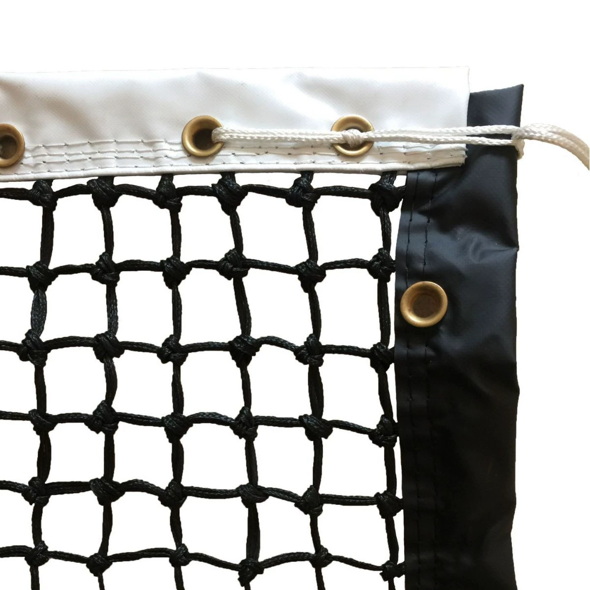 Теннисная сетка, ручная работа, двойная нить с центральным фибровым роликом, готова к отправке, с возможностью индивидуального заказа, прочная для игры в бадминтон на открытом воздухе.