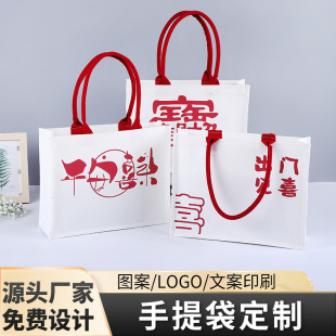 Customized Wholesale Canvas Bags, Customized Blank Canvas Bags, Customized Student Shopping Drawstring Canvas Bags, High-End