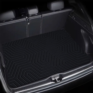 Simple Solid Color Car Trunk Mat, Stain-Resistant and Wear-Resistant, Universal for All Seasons, Water-Absorbent Storage Mat, Cross-Border Temu