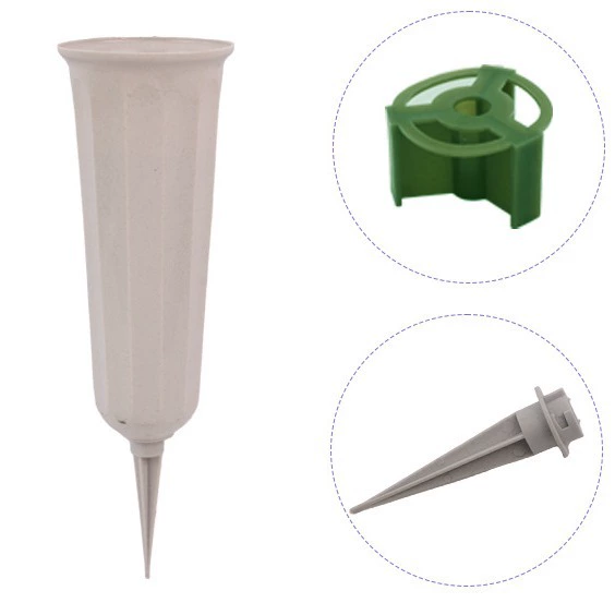 Трансграничное кладбище Цветочная труба пластиковая имитация поддельного цветка