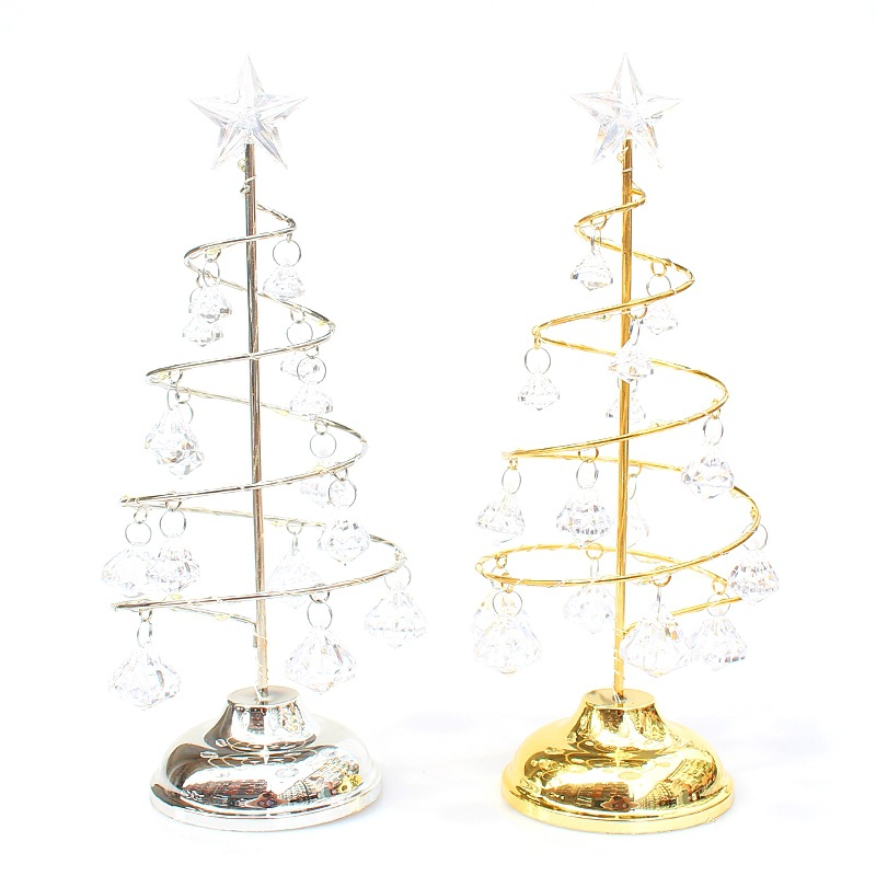 Christmas Elegant Sweet Christmas Tree Arylic Home Festival Ornaments Lightings display picture 4